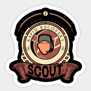 Scout - Red Team Sticker